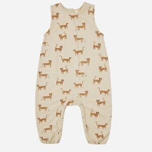 Rylee Cru Leopard sleeveless Romper